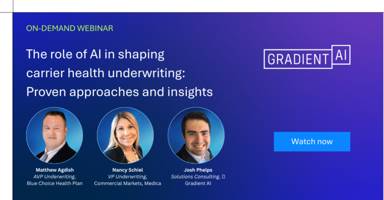 The role of AI in shaping carrier health underwriting: Proven approaches and insights